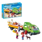Playmobil 4144 Family Van with Boat and Trailer