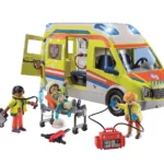 PLAYMOBIL 71202 City Life Ambulance with Lights and Sound