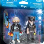 PLAYMOBIL 70822 DuoPack Policeman and Street Artist