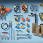 PLAYMOBIL 71210 Novelmore Knights vs. Burnham Raiders - Tournament Yard