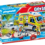 PLAYMOBIL 71202 City Life Ambulance with Lights and Sound