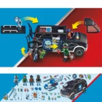 Playmobil 70575 City Action Police Helicopter Pursuit With Runaway Van