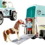 PLAYMOBIL 70511 Country Pony Farm Car with Pony Trailer
