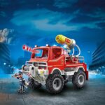 Playmobil 9466 City Action Fire Truck With Cable Winch And Foam Cannon