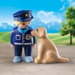 Playmobil 70408 123 Police Officer With Dog
