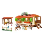 Playmobil Pony Shelter with Mobile Home 70510