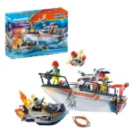 Playmobil 9503 Fire Brigade Set with Underwater Motor