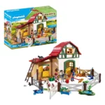 Playmobil 6927 Country Pony Farm With 2 Pony Stalls And Storage Loft