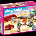 Playmobil 70207 Dollhouse Living Room With Fireplace