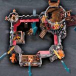 Playmobil 70221 Novelmore Knights Burnham Raiders Fortress With Fire Cannons And Dragon Cage