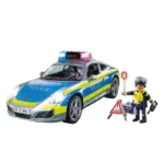 Playmobil 70066 Porsche 911 Carrera 4S Police Car With Lights And Sound