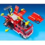 Playmobil 9464 City Action Fire Engine With Working Water Cannon
