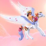 PLAYMOBIL 71361 Rainbow Castle Pegasus Caring Set