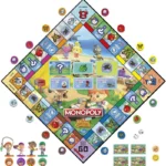 Monopoly Animal Crossing New Horizons Edition Board Game for Kids Ages 8 and Up, Fun Game to Play for 2-4 Players