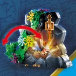 PLAYMOBIL 70962 Pirate Treasure Island with Rowboat Promo Pack