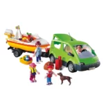 Playmobil 4144 Family Van with Boat and Trailer