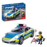 Playmobil 70066 Porsche 911 Carrera 4S Police Car With Lights And Sound