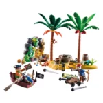 PLAYMOBIL 70962 Pirate Treasure Island with Rowboat Promo Pack