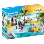 PLAYMOBIL 70610 Family Fun Aqua Park Small Pool with Water Sprayer