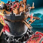 Playmobil 70221 Novelmore Knights Burnham Raiders Fortress With Fire Cannons And Dragon Cage