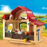 Playmobil 6927 Country Pony Farm With 2 Pony Stalls And Storage Loft