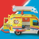 PLAYMOBIL 71202 City Life Ambulance with Lights and Sound