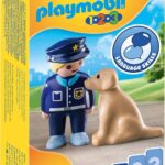 Playmobil 70408 123 Police Officer With Dog