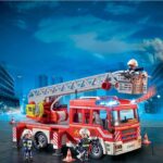 Playmobil 9463 City Action Fire Ladder Unit With Extendable Ladder