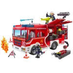 Playmobil 9464 City Action Fire Engine With Working Water Cannon