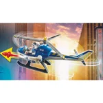 Playmobil 70575 City Action Police Helicopter Pursuit With Runaway Van