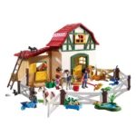 Playmobil 6927 Country Pony Farm With 2 Pony Stalls And Storage Loft