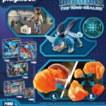 PLAYMOBIL 71082 How to Train your Dragon: Nine Realms Plowhorn and D'Angelo