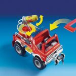 Playmobil 9466 City Action Fire Truck With Cable Winch And Foam Cannon