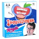 Impossispeak Party Mouthpiece Speak Out Adult Board Mouth Challenge Game