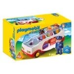Playmobil 6773 123 Airport Shuttle Bus With Sorting Function