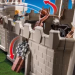 Playmobil 70220 Novelmore Knights Grand Castle With Traps, Catapult And Stone Throwers