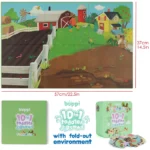 boppi 10 in 1 Toddler Jigsaw Puzzle - Farmyard