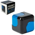 bopster Fidget Cube Spinner - Black and Blue