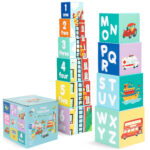 boppi Stacking Cubes - Vehicles