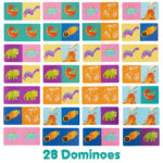 boppi Picture Dominoes Game - Dinosaurs