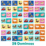 boppi Picture Dominoes Game - Farmyard