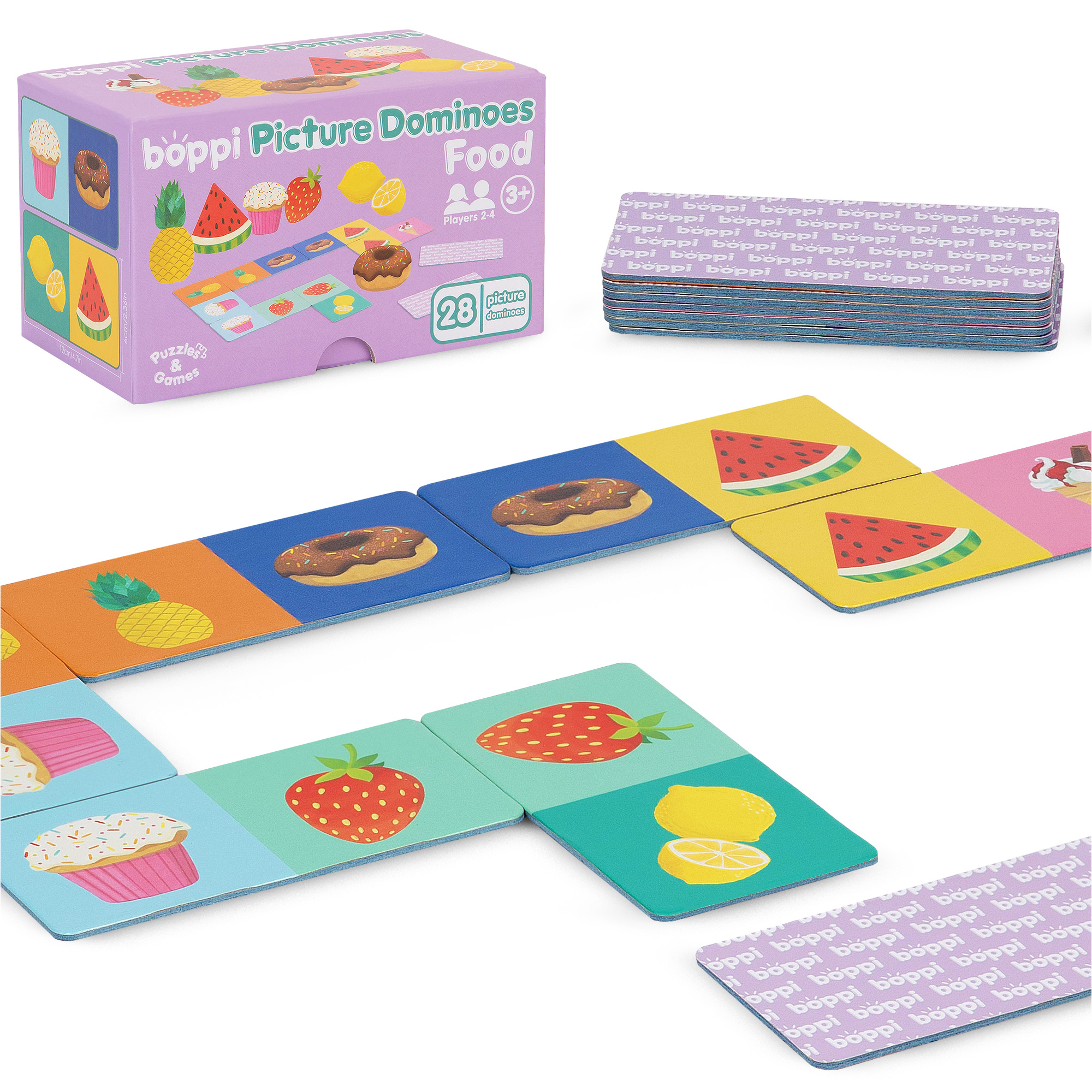 boppi Picture Dominoes Game – Food
