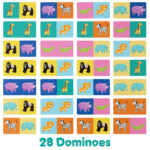 boppi Picture Dominoes Game - Wildlife