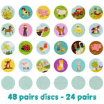 boppi Pairs Game - Farmyard