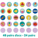 boppi Pairs Game - Food