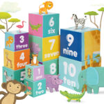 boppi Stacking Cubes - Jungle Safari