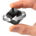 bopster Fidget Spinner Cube - Black