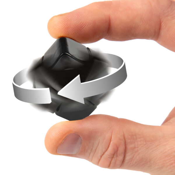 bopster Fidget Spinner Cube - Black