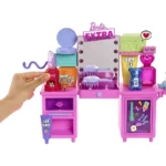 Barbie Extra Doll & Vanity Playset with Exclusive Doll