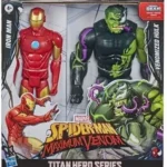 Iron Man & Venomized Hulk Titan Hero Series
